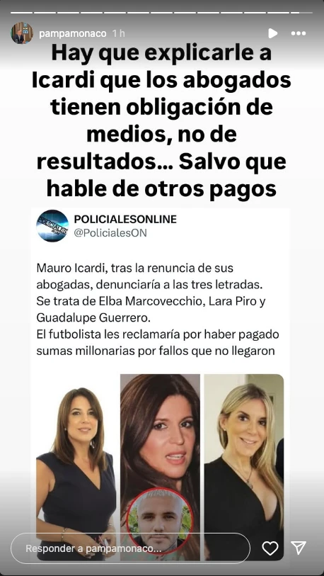 Mauro Icardi denunciaría a sus ex abogadas tras el escándalo del viernes