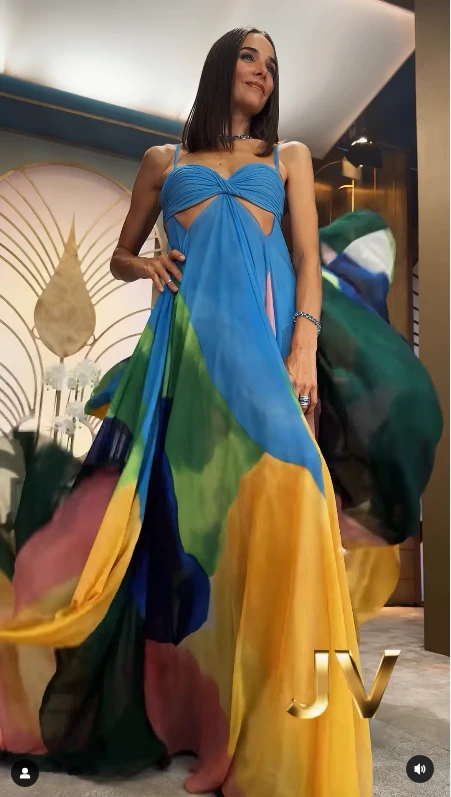 El look de Juana Viale a puro glamour