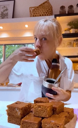 Brownies de dulce de leche: la receta de Jimena Monteverde ideal para compartir con amigos