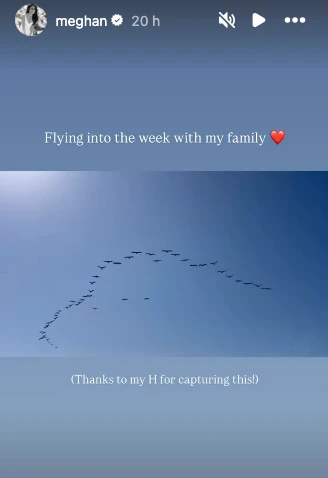 Posteo de Meghan Markle