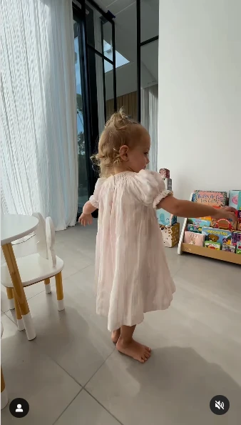 Así quedó el playroom de Vita