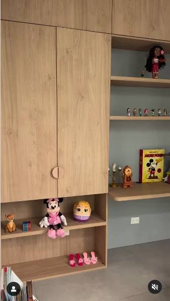 Así quedó el playroom de Vita