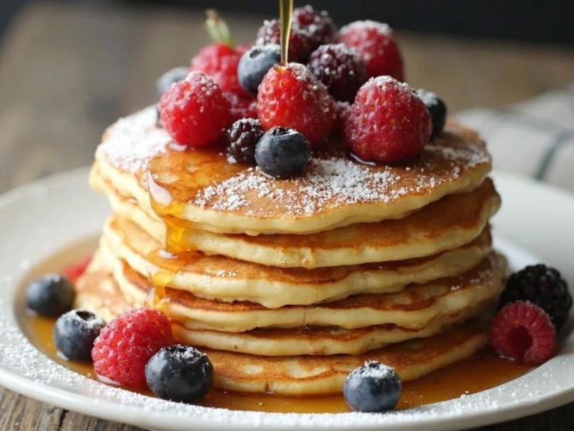 La receta de hotcakes ideal para tus desayunos