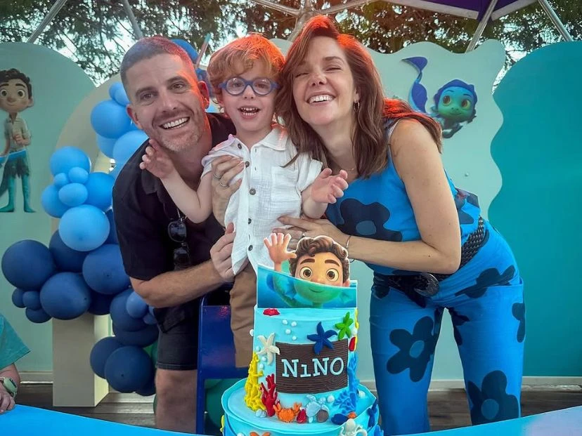 Las fotos del cumpleaños de Valentino, el hijo mayor de Julieta Nair Calvo