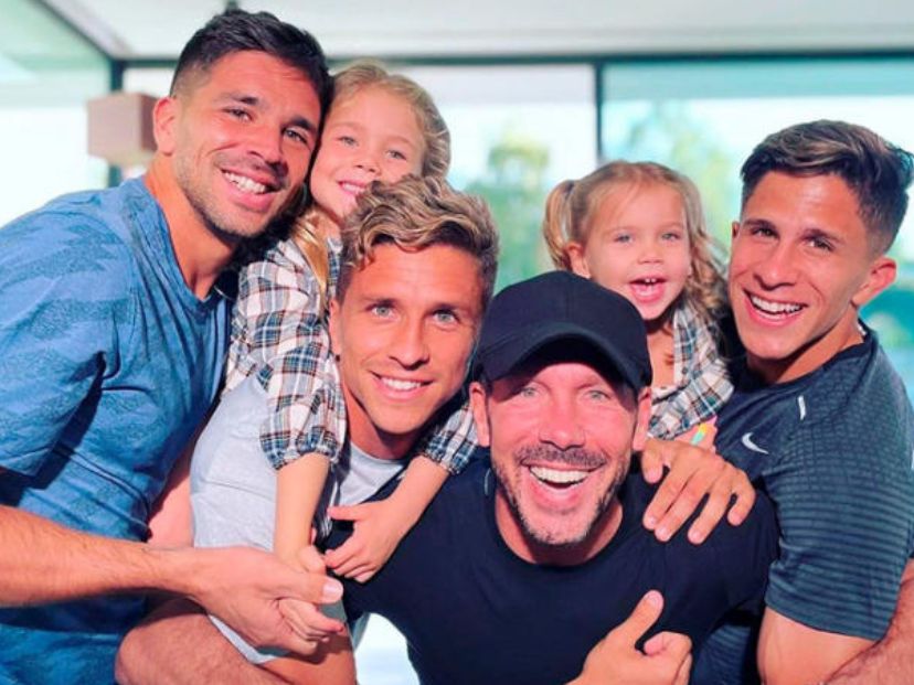 Uno a uno, quiénes son los hijos del Cholo Simeone y a qué se dedican