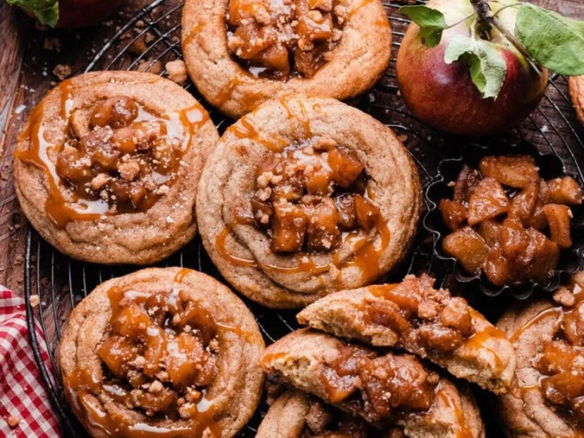 Apple crumble cookies: una receta ideal para tus meriendas