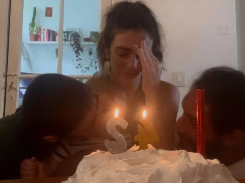 Las fotos del cumpleaños íntimo de Julieta Zylberberg