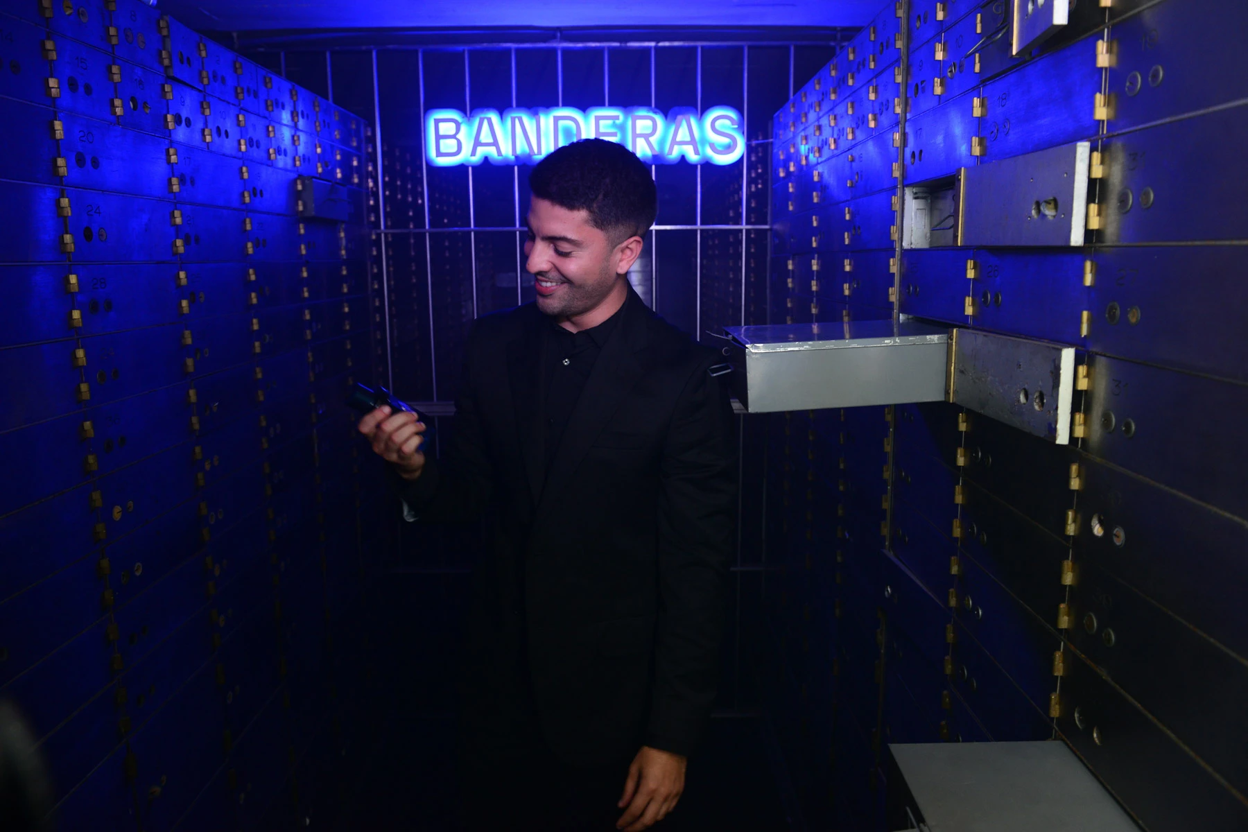 Gaston Edul pasó por la Bóveda Experience.