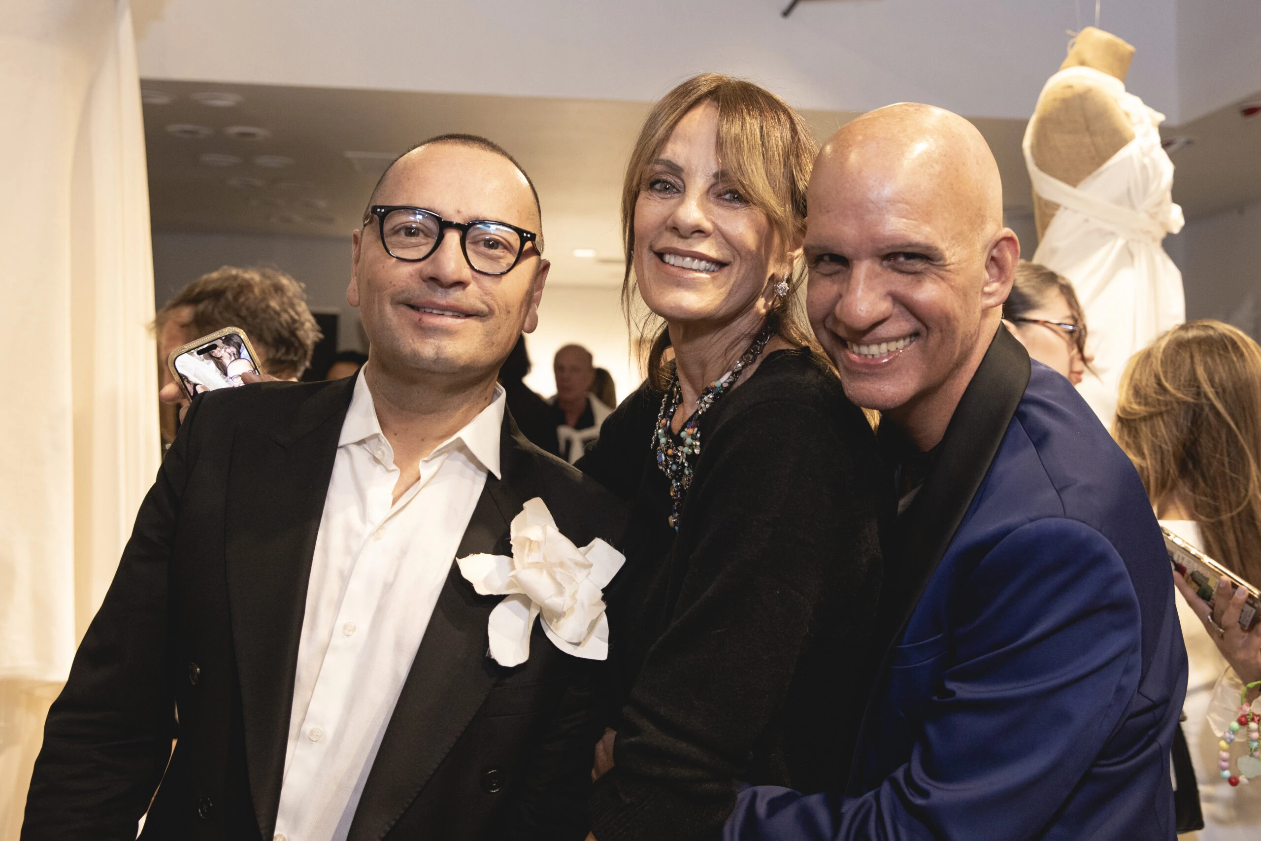 Fabian Medina Flores, Nequi Galotti y Gabriel Machado