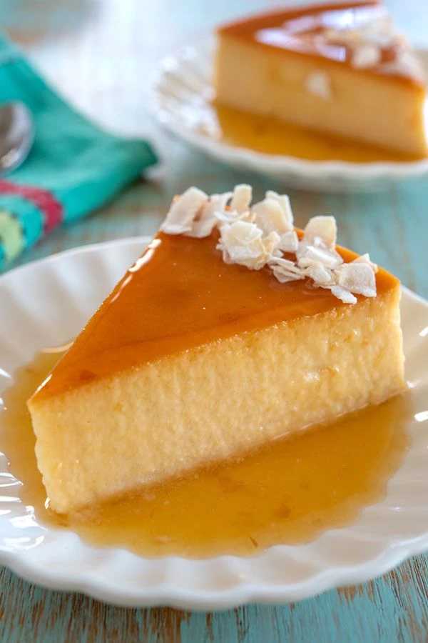 flan de coco