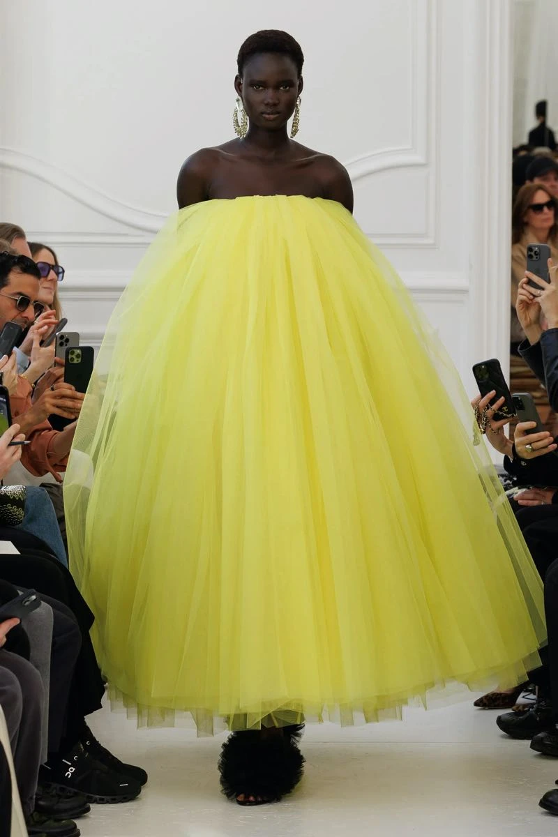 Desfile Givenchy en la Semana de Moda de París.