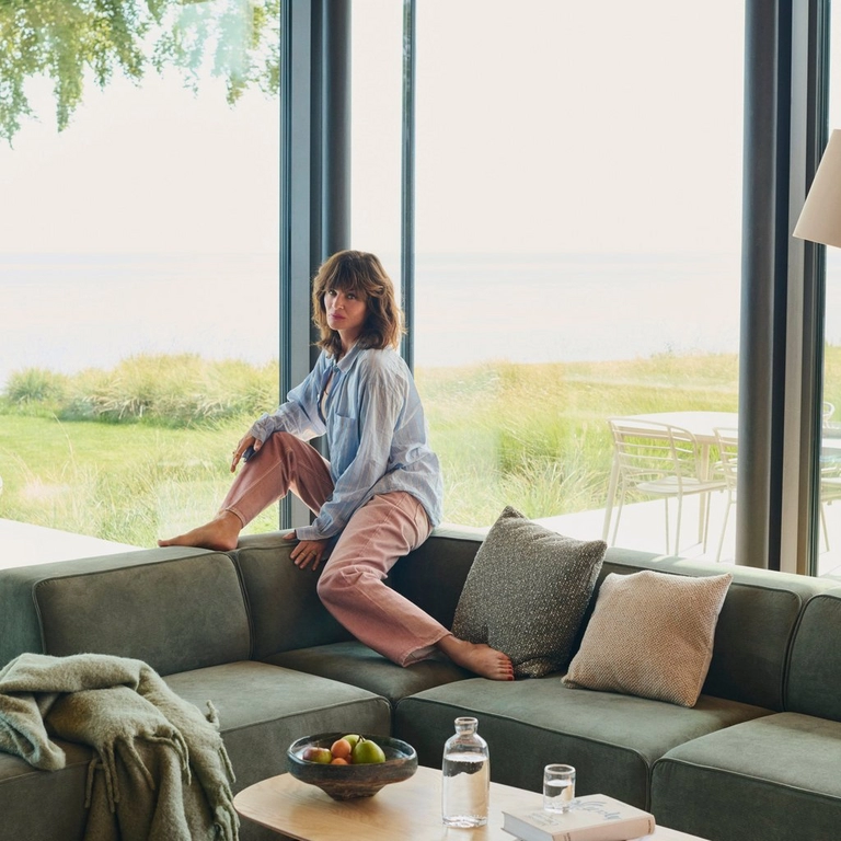 “Hay un espíritu único e independiente en el diseño de interiores danés", expresa Helena Christensen.