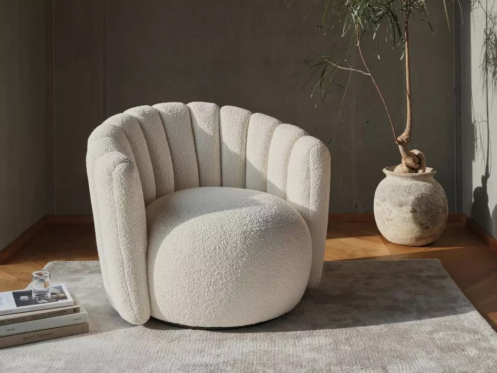 La Butaca Sweet Art, estrella de una sala de estar estilo nórdico.