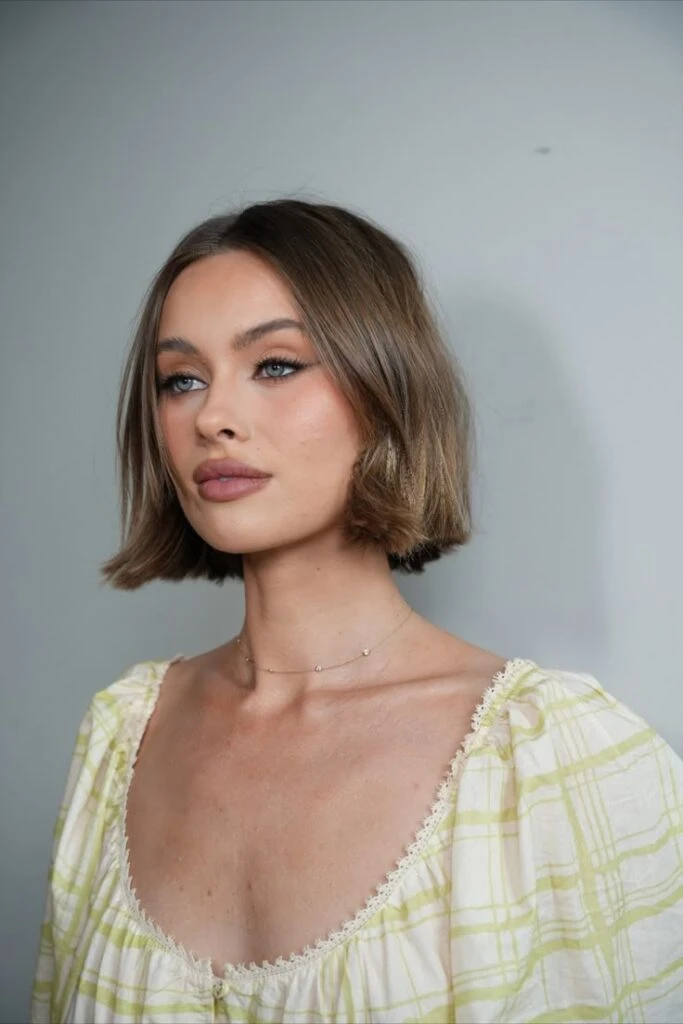 Cómo lucir el corte chin length bob que marca tendencia en el street style