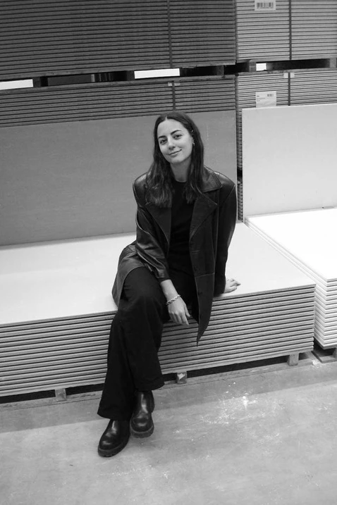 La diseñadora Aldana Lorenzo. 