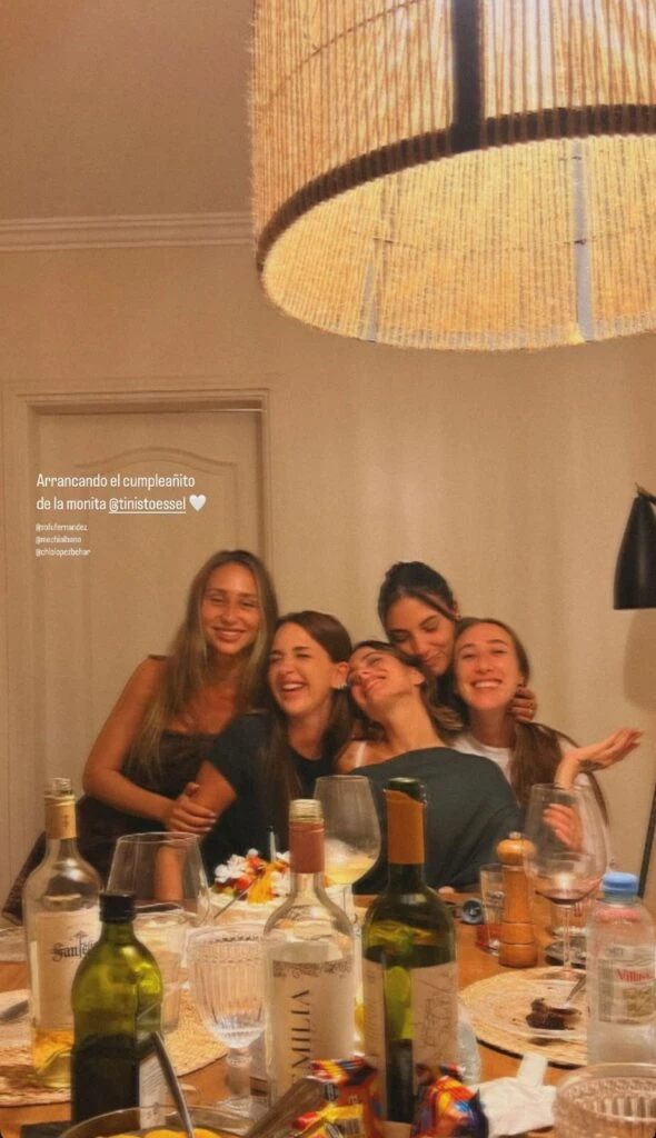 Cómo fue el íntimo festejo de cumpleaños de Tini Stoessel