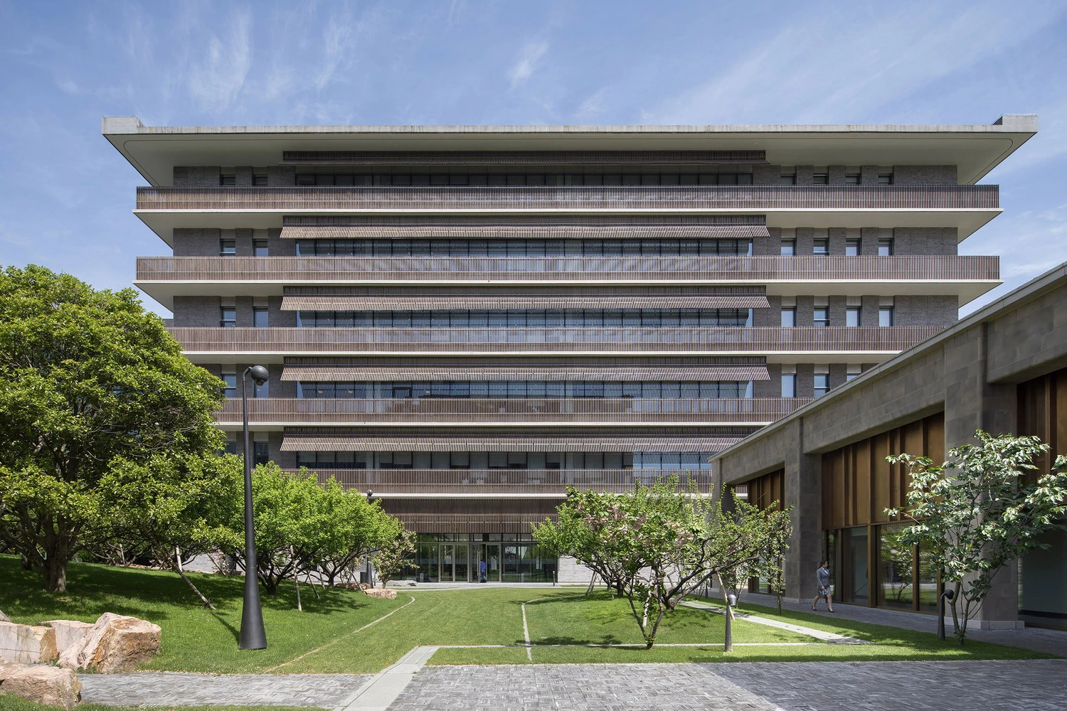 Parque de alta tecnología de Novartis en Shanghái Zhangjiang. 