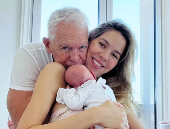 Las dulces fotos que compartió Elina Costantini por los dos meses de su hija, Kahlo Milagro