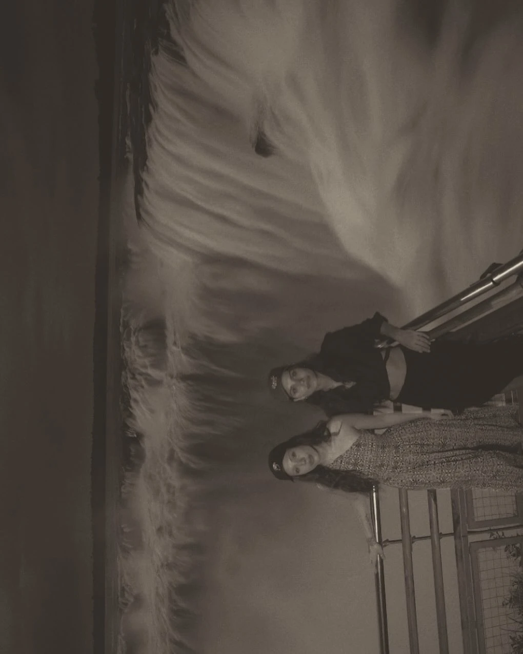 Las fotos de Eva de Dominici en Iguazú, con su abuela