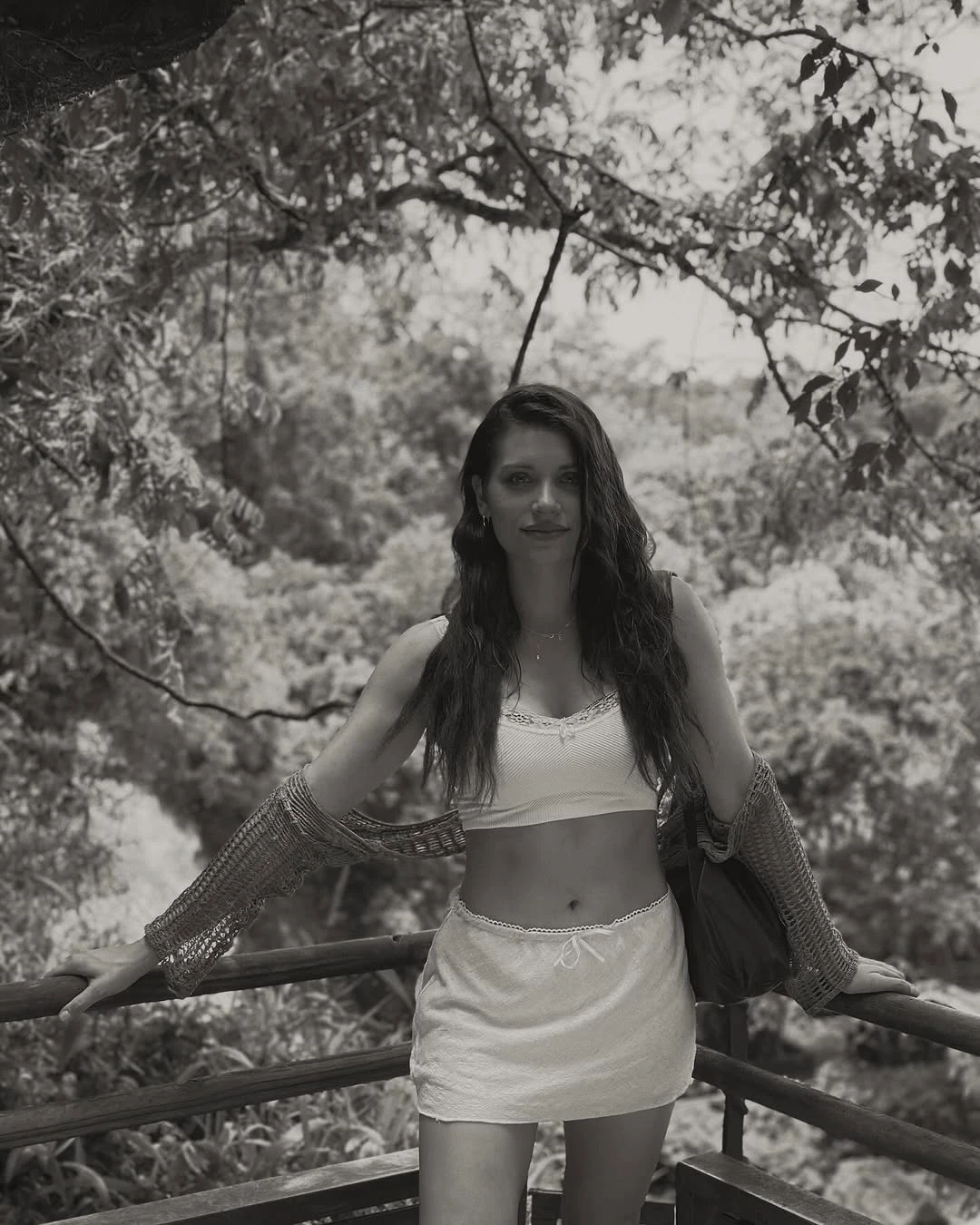 Las fotos de Eva de Dominici en Iguazú, con su abuela