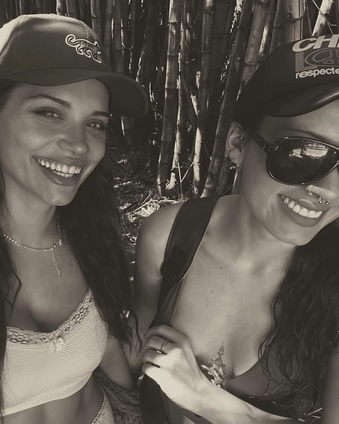 Las fotos de Eva de Dominici en Iguazú, con su abuela