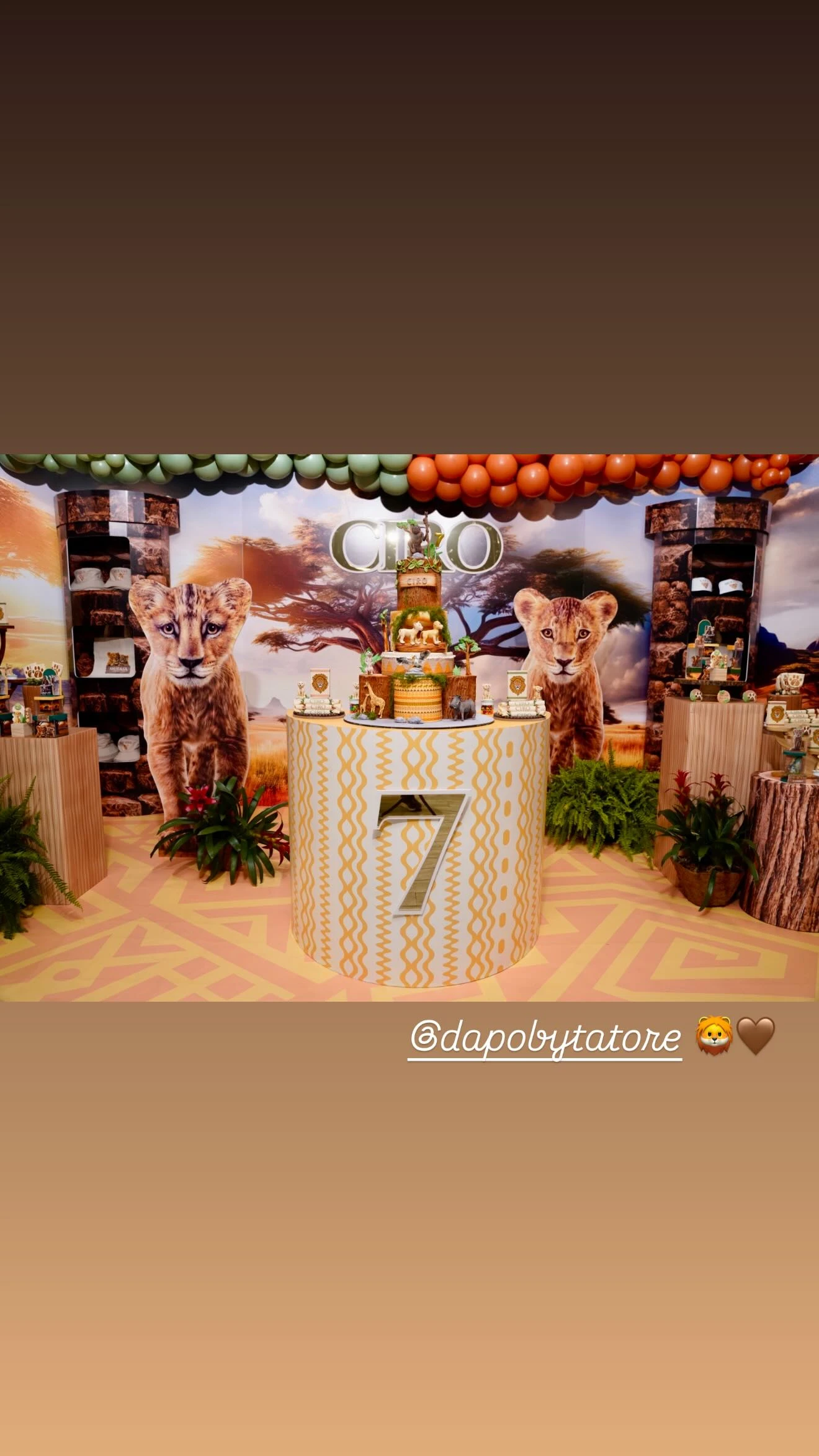 Las fotos del cumpleaños temático de Ciro Messi