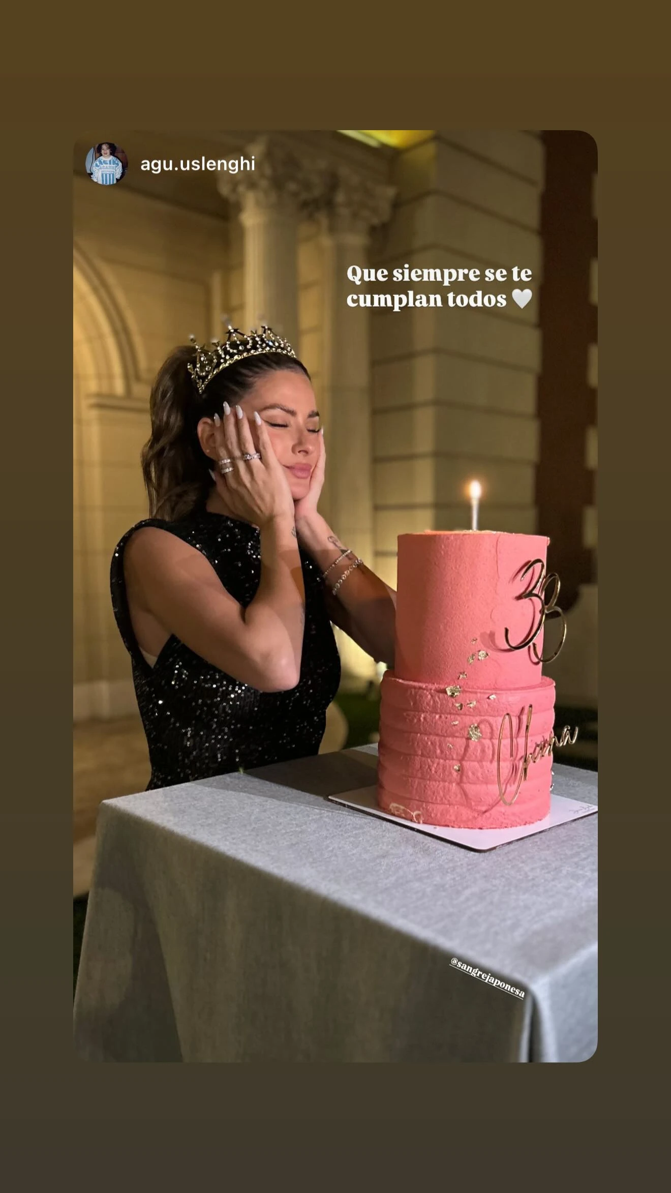 Las fotos del lujoso cumpleaños de la China Suárez