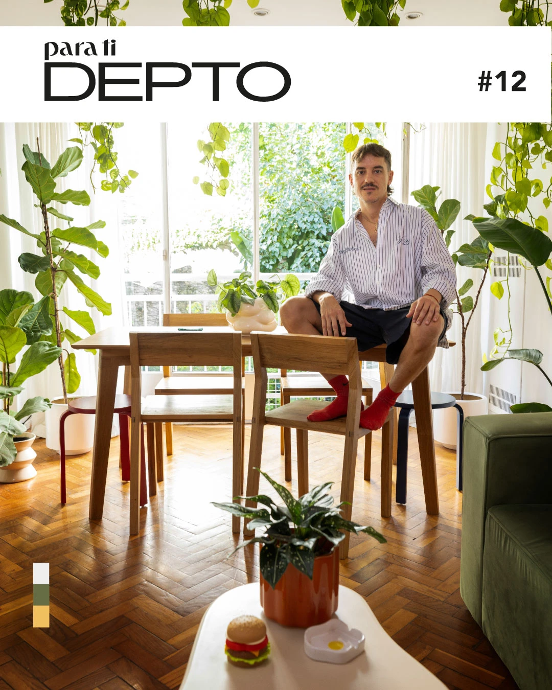 La tapa digital de para ti DEPTO #12 x Nacho Legeren. 