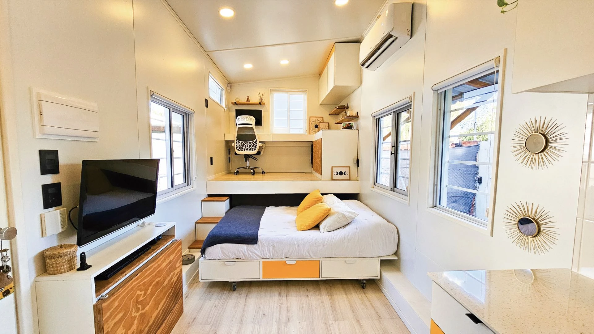 Toda la vida cabe en una tiny house. 