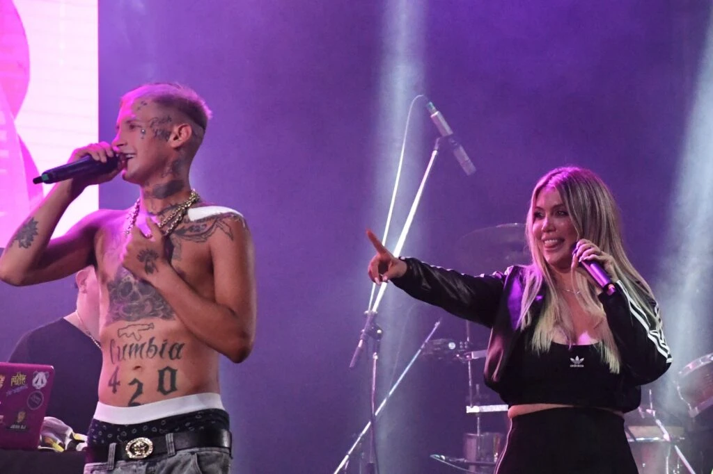 Las fotos de Wanda Nara y LGante en Escobar. Foto: RS Fotos