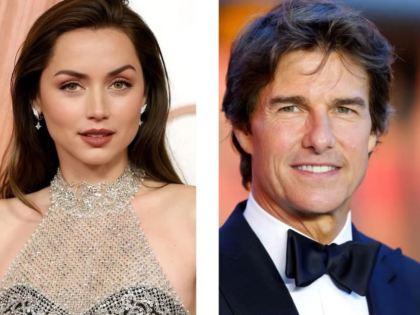 Ana de Armas y Tom Cruise