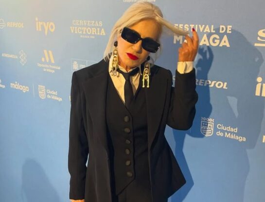 Mercedes Morán sorprende con un look de Pablo Ramírez en el Festival de Málaga