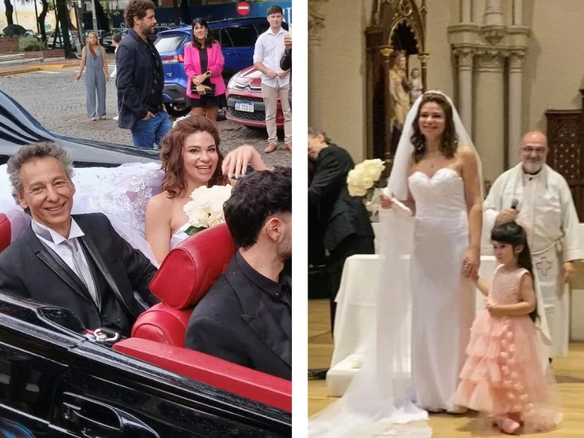 Paola Montes de Oca look novia