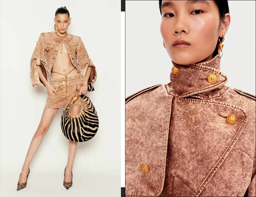 Schiaparelli colección denim