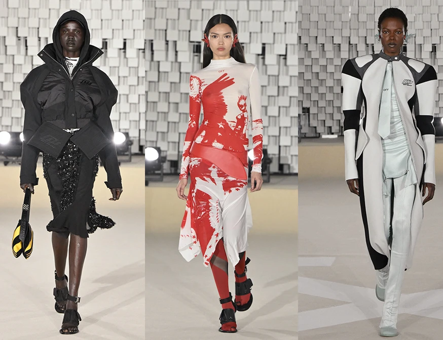 Desfile Off White otoño invierno 2025