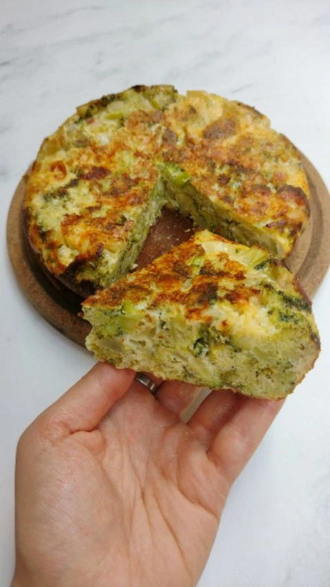 Tortilla de brócoli
