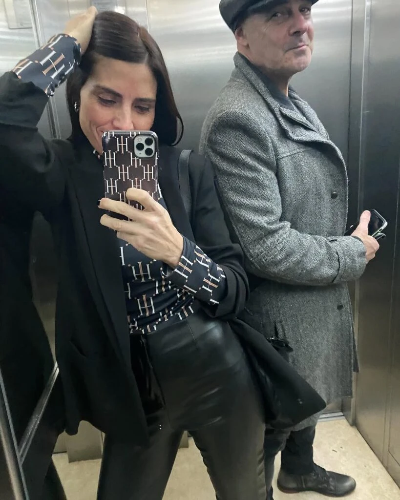 Rubén Torrente con su segunda esposa, Natalia Lezcano