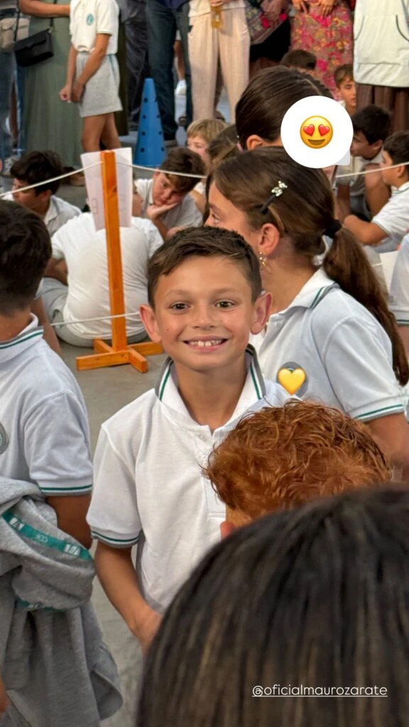 Las fotos del primer día de clases de Mía y Rocco, los hijos de Natalie Weber