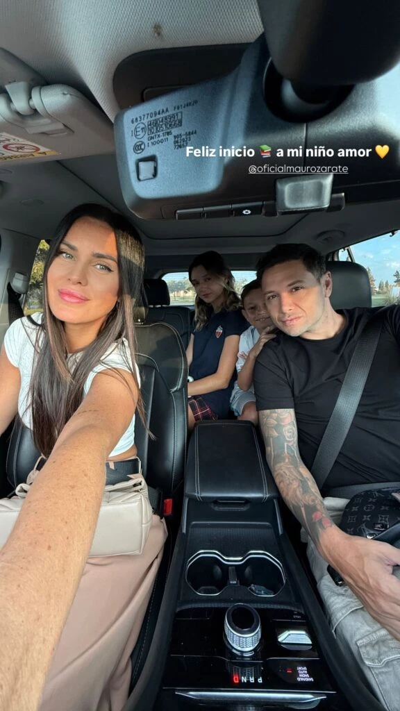 Las fotos del primer día de clases de Mía y Rocco, los hijos de Natalie Weber