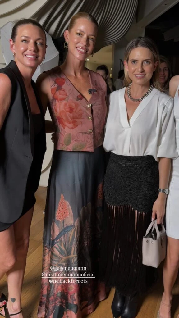 Las fotos de la presentación de la línea de skin care de Nicole Neumann. Foto: IG