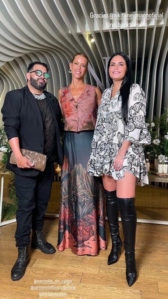 Las fotos de la presentación de la línea de skin care de Nicole Neumann. Foto: IG