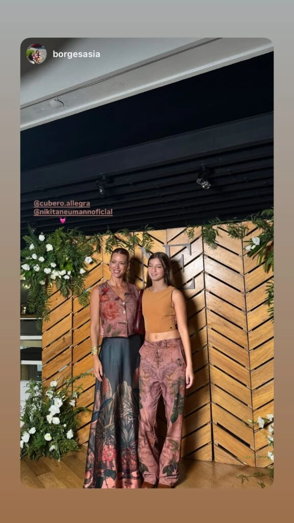 Las fotos de la presentación de la línea de skin care de Nicole Neumann. Foto: IG