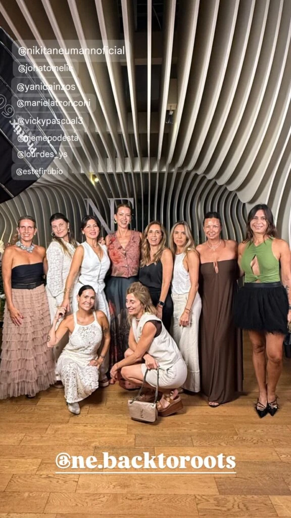 Las fotos de la presentación de la línea de skin care de Nicole Neumann. Foto: IG