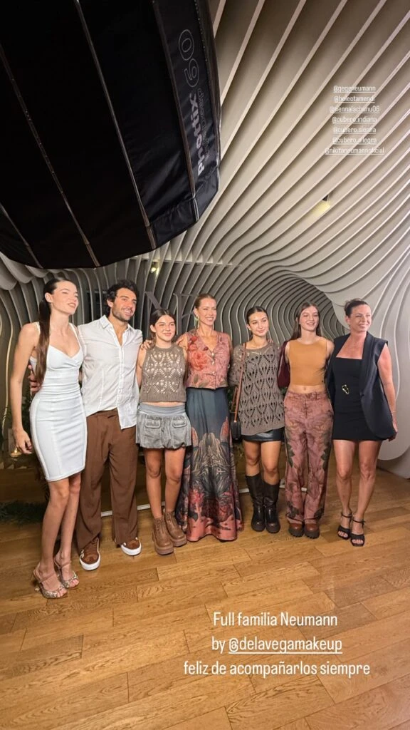 Las fotos de la presentación de la línea de skin care de Nicole Neumann. Foto: IG