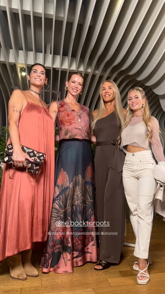 Las fotos de la presentación de la línea de skin care de Nicole Neumann. Foto: IG