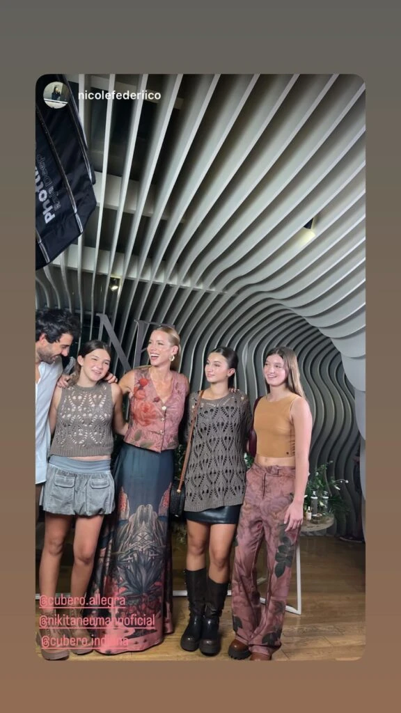 Las fotos de la presentación de la línea de skin care de Nicole Neumann. Foto: IG