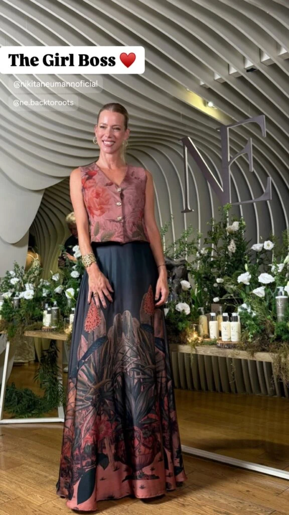 Las fotos de la presentación de la línea de skin care de Nicole Neumann. Foto: IG