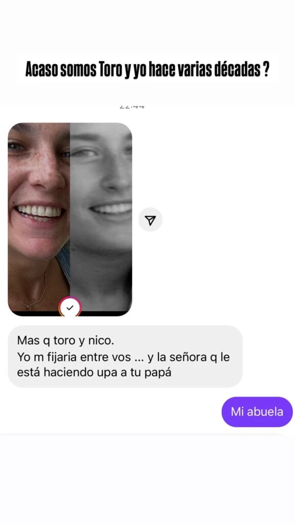 Juana Repetto reveló sin querer de quién heredó los ojos claros (y no es Ricardo Darín)