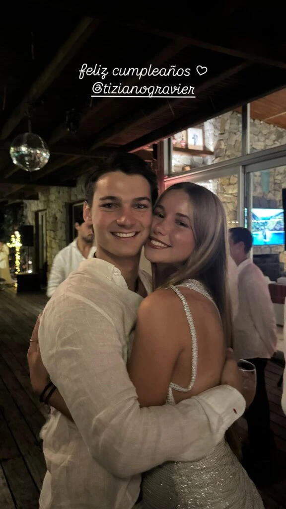 Así saludó Taína Gravier a su hermano Tiziano en su cumpleaños