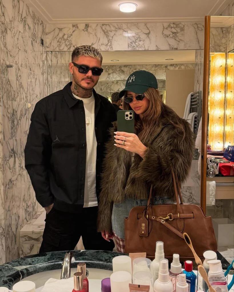 Las fotos de la China Suárez y Mauro Icardi en Milán. Foto: IG